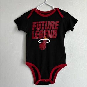 NBA Future Legend Black and Red Kids One Piece Size 18 M